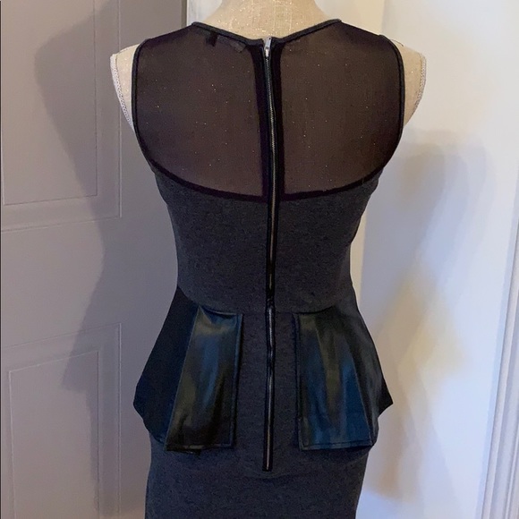 Lady Dutch Medium grey and black dress - Picture 2 of 7